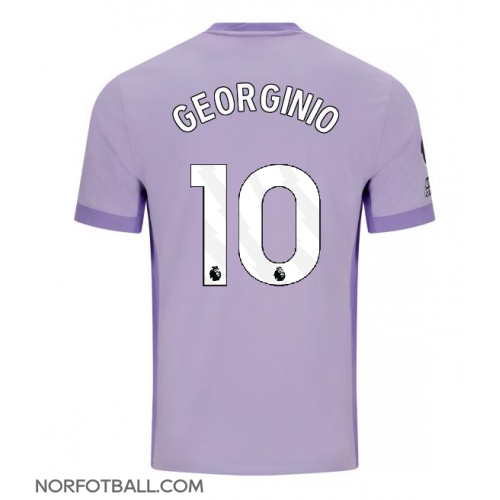 Billige Fotballdrakt Brighton Georginio Rutter #10 Replika Bortedrakt 2025-26 Kortermet Billige Fotballdrakt Brighton Georginio Rutter #10 Replika Bortedrakt 2025-26 Kortermet